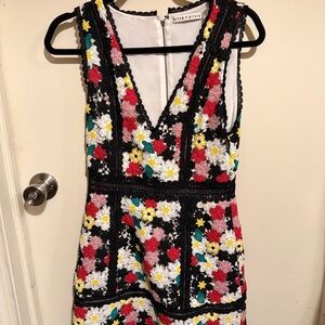 Alice + Olivia Multicolor Floral Dress